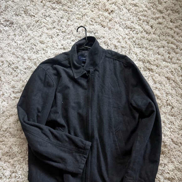 Men's Classic Black Shirt Winter Fall Durable Jacket - Picture 4 of 5